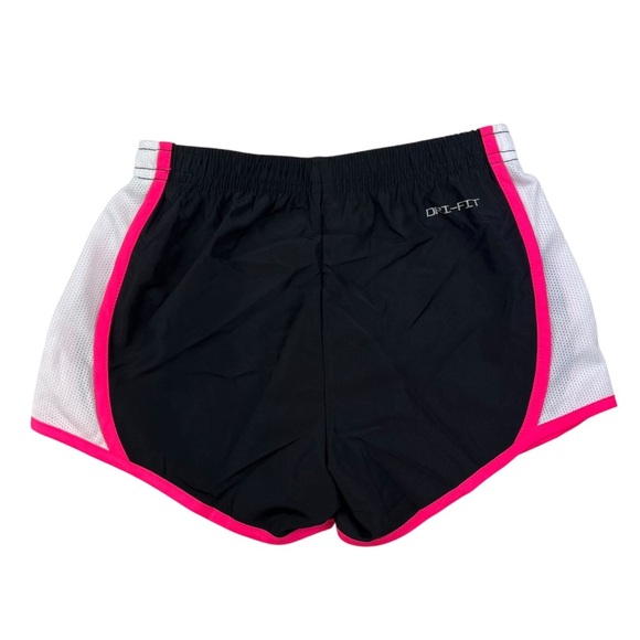Nike Girls Tempo Dri-FIT Running Shorts Black/Hyper Pink Size 6 - Picture 3 of 4